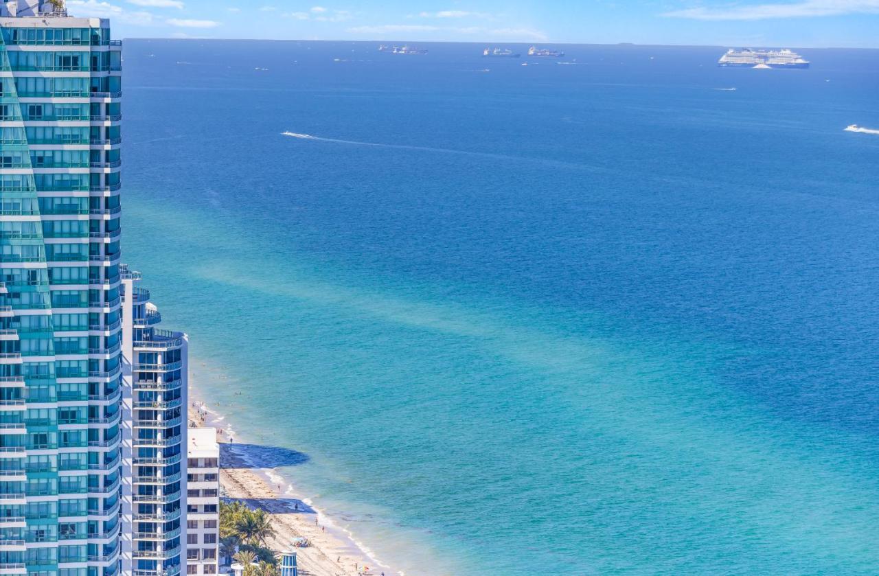 Splendid Resort - Oceanview 1Bdr & 1Ba Apt Right On The Beach, Heated Pool, Gym Голливуд Экстерьер фото